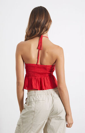 Festive Halter Top image number 3