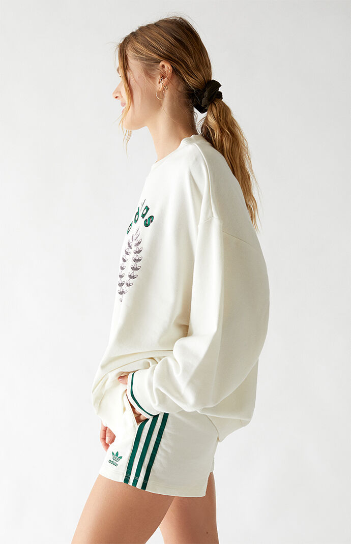 adidas originals tennis boyfriend crew sweatshirt
