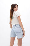 Light Blue '90s Girlfriend Denim Shorts Light Blue '90s Girlfriend Denim Shorts image number null