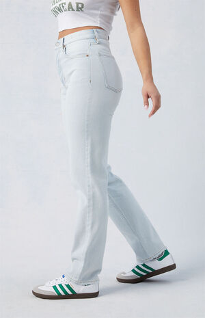 Light Indigo Dad Jeans image number 3