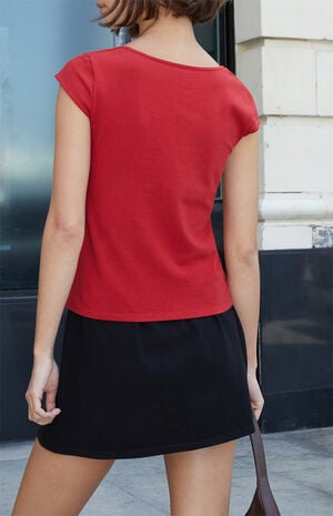 Red Ella Top image number 4