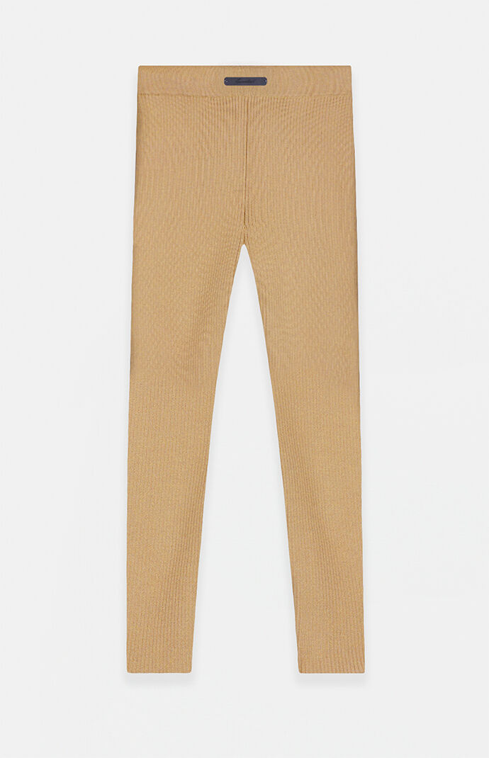 Fear of God ESSENTIALS Women's Dune Ribbed Knit Leggings