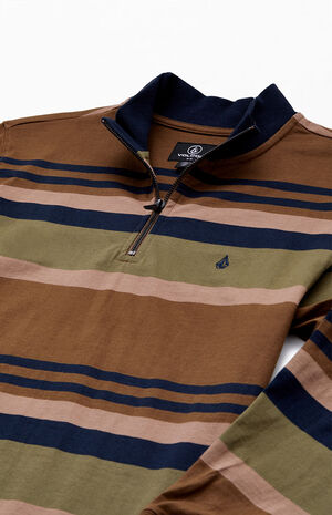 Forger Stripe Long Sleeve Rugby Shirt Forger Stripe Long Sleeve Rugby Shirt image number 2