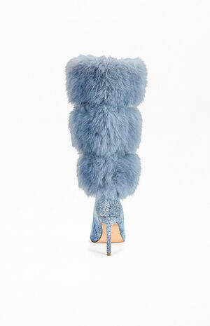 Women's Senae Blue Stiletto Boots image number 3
