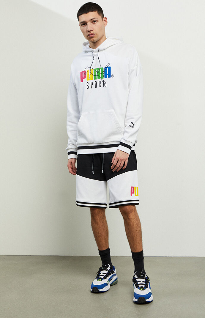 Puma Blocked Basketball Shorts Pacsun