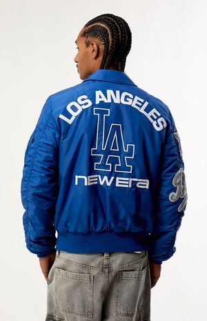 x Alpha Industries Dodgers Bomber Jacket image number 4