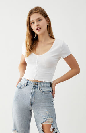 Dakota Button T-Shirt image number 2