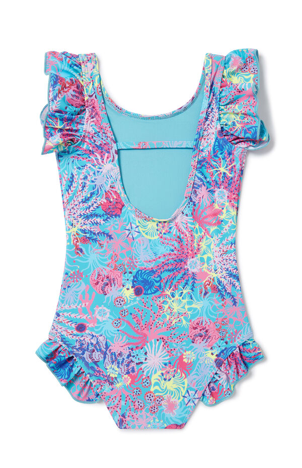 Boardies Kids Coral One Piece Swimsuit