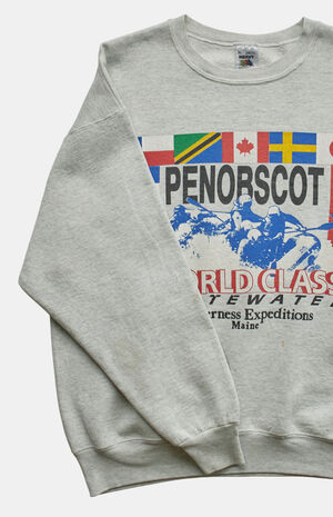 90s Penorscot Wilderness Expeditions Crew Neck Sweatshirt image number 3