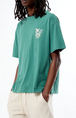 Peace Embroidered T-Shirt image number 2