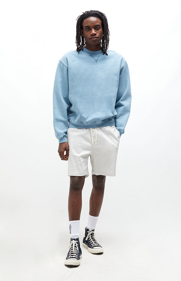 PacSun Gray Twill Volley Shorts | PacSun