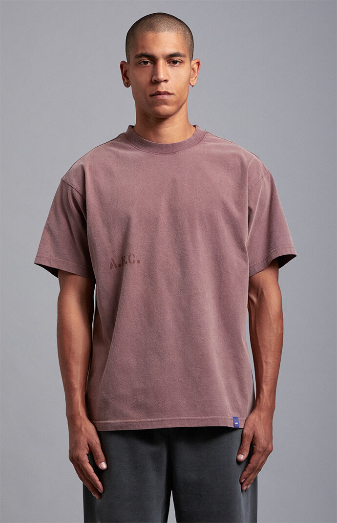 A.R.C. Taupe Vintage Wash Heavyweight Oversized T-Shirt