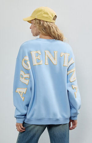 Argentina Crew Neck Oversized Sweartshirt image number 4