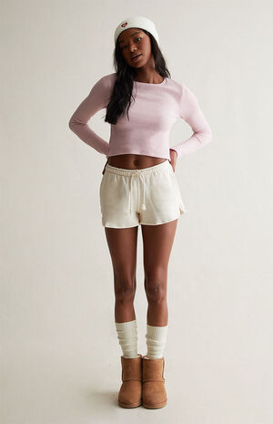 Waffle Knit Long Sleeve Top image number 1