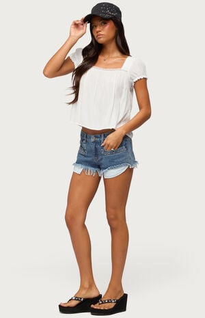 Nesta Puff Sleeve Top image number 4