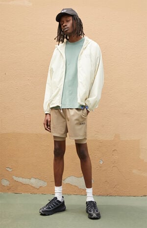 Active Tan Mesh 2 in 1 Shorts image number 6