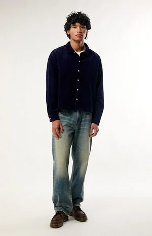 Logan Relaxed Straight Jeans Medium Wash image number 1