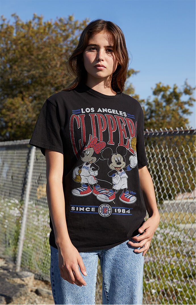 NBA x Disney Los Angeles Clippers Mickey & Minnie T-Shirt