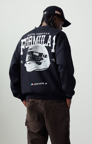 x PacSun Austin Grand Prix Lone Star Crew Neck Sweatshirt image number 1
