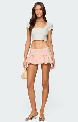 Margo Bubble Mini Skort image number 5