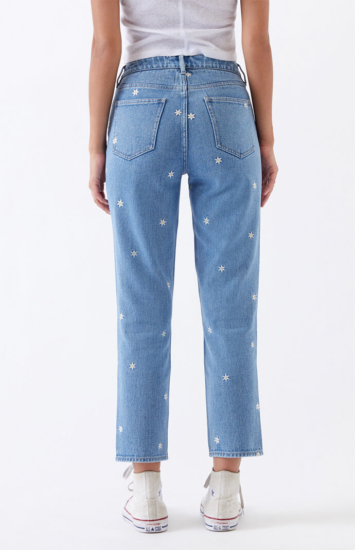Raining Daisy Mom Jeans