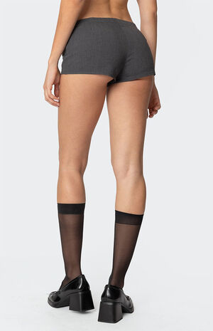 Allie Zip Up Micro Shorts image number 5