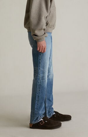 Kids Classic Blue 5-Pocket Jeans image number 4