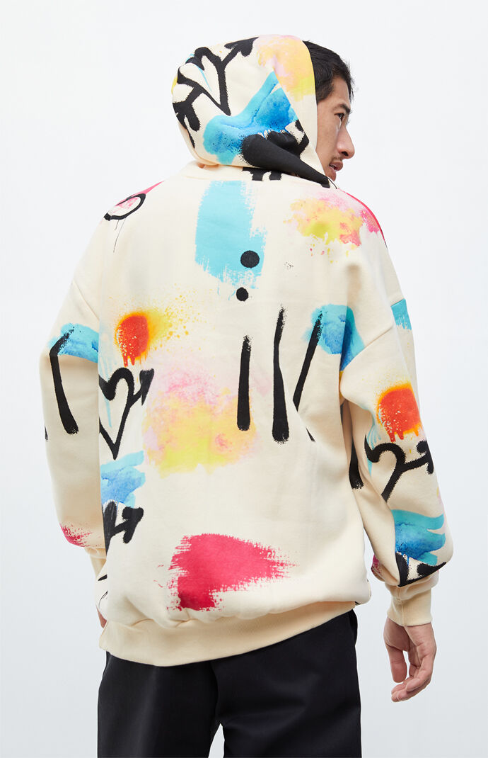 PacSun Scrap Art Hoodie PacSun