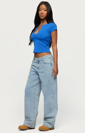 Andria V Neck Top image number 4