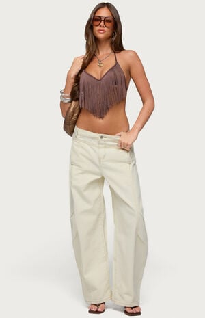 Kienna Fringed Bra Top image number 5