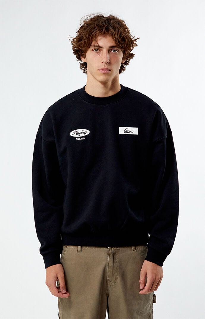 Playboy By PacSun Staff Crew Neck Sweatshirt PacSun