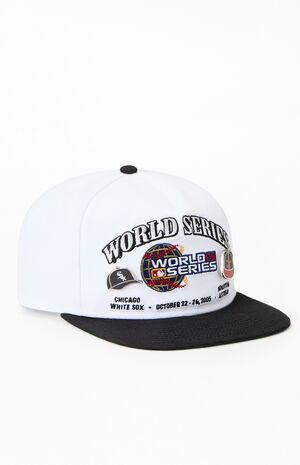 2005 World Series White Sox vs Astros Pin Golfer Snapback Hat image number 1