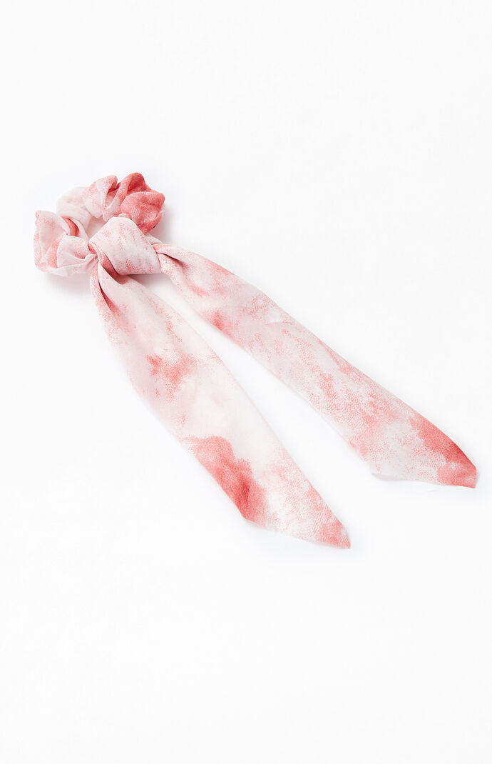 Tie Dye Flowy Scrunchie