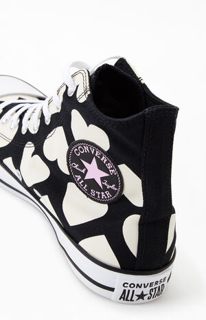 Converse Chuck Taylor All Star Hi Heart Shoes | PacSun Converse Chuck Taylor All Star Hi Heart Shoes | PacSun