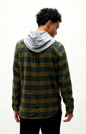 Green Parkway Hooded II Flannel Shirt image number 3