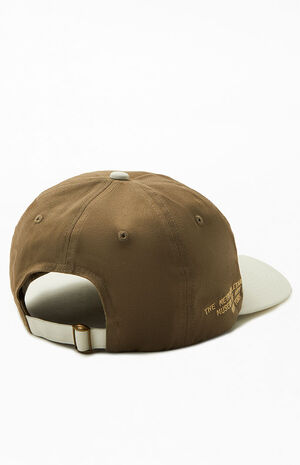 x PacSun Brown Strapback Dad Hat image number 3