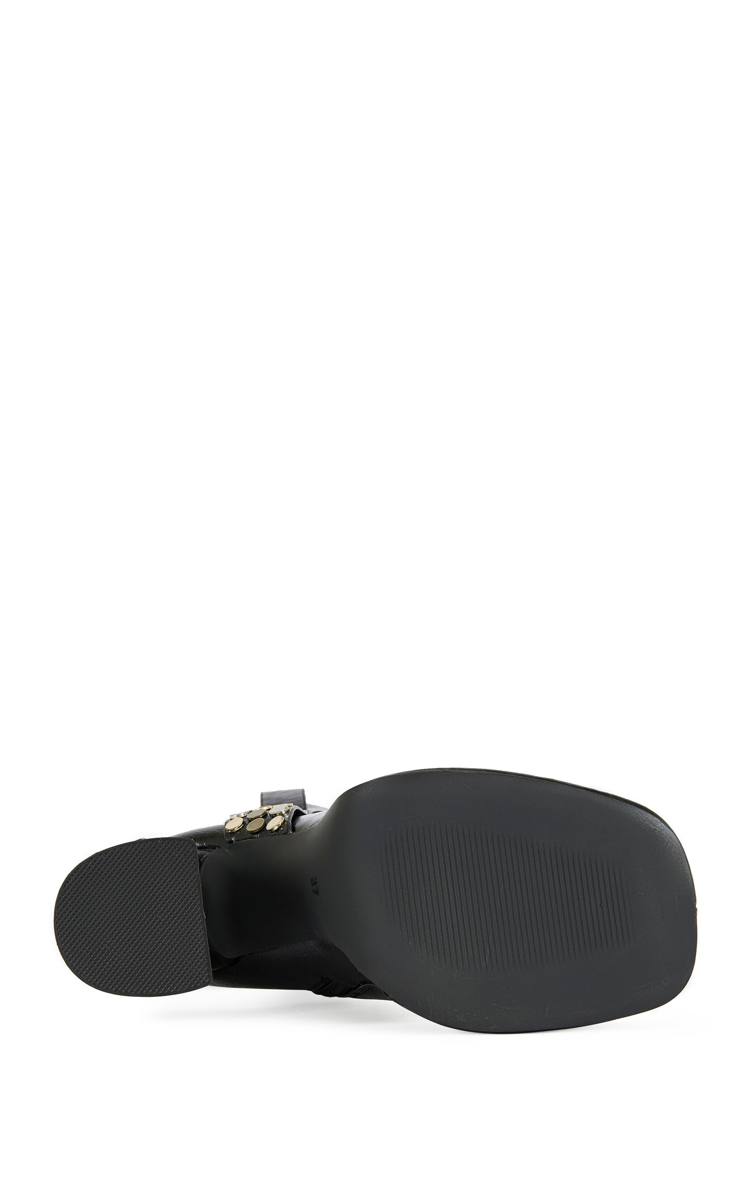 AZALEA WANG Women's Dyzma Black Platform Booties