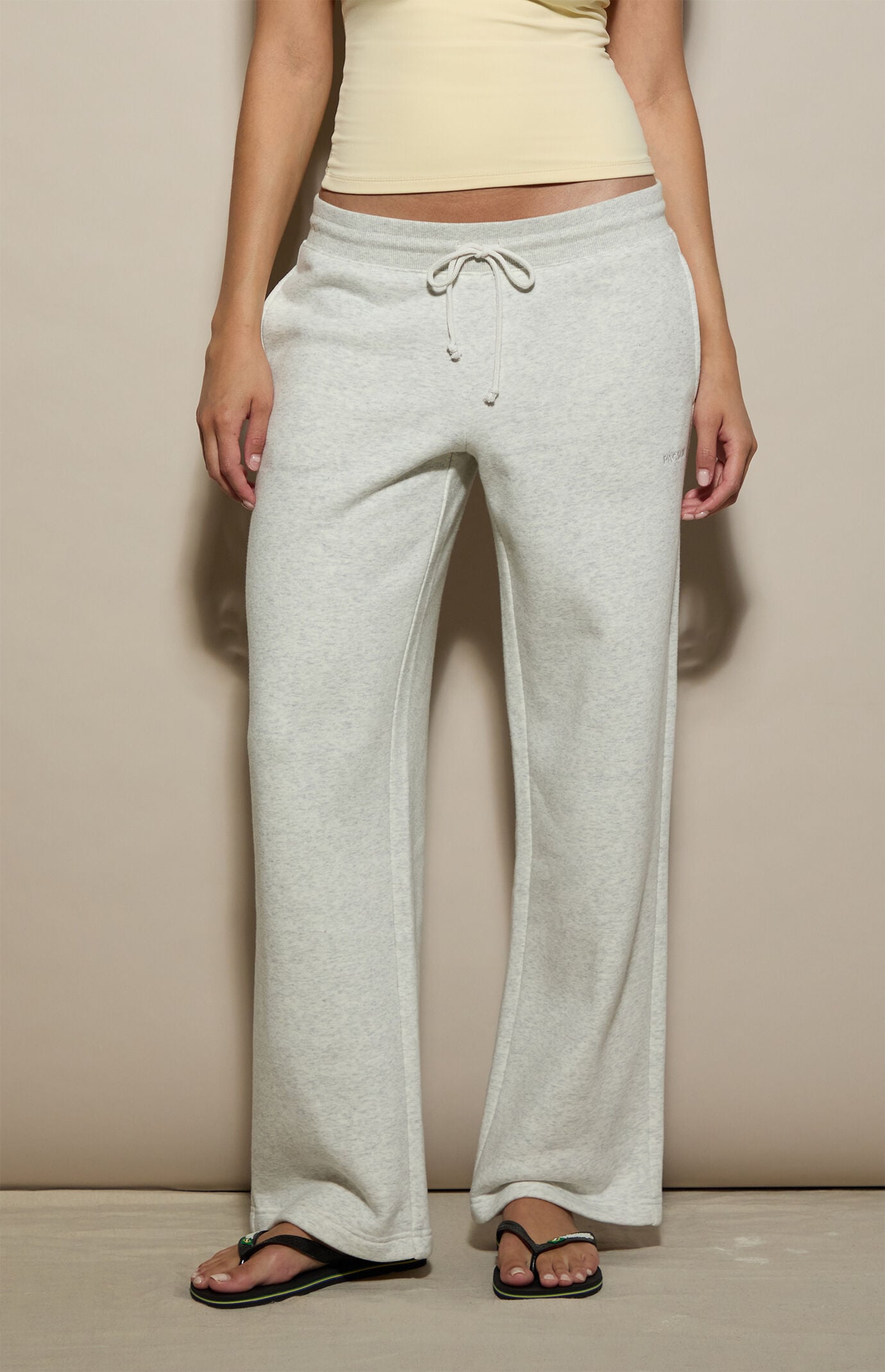 Pacsun Gray Ultra Soft Fleece Straight Leg Sweatpants