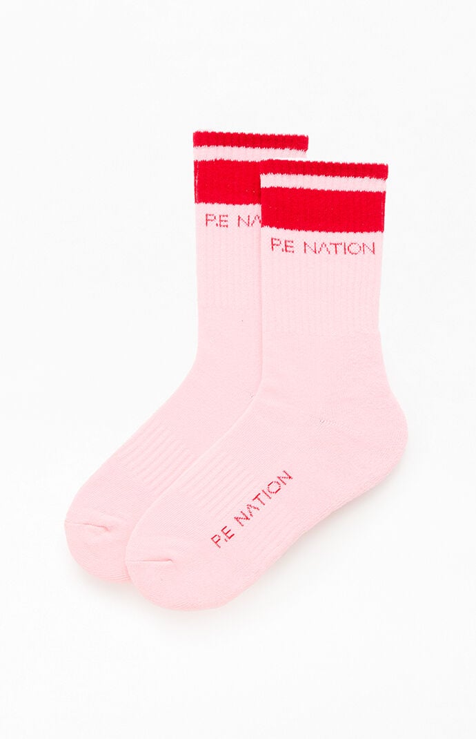 PE NATION Homage Crew Socks