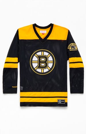 Boston Bruins Mesh V-Neck Jersey image number 1