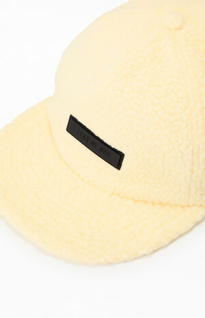 Garden Yellow Sherpa Fleece Baseball Hat image number 5