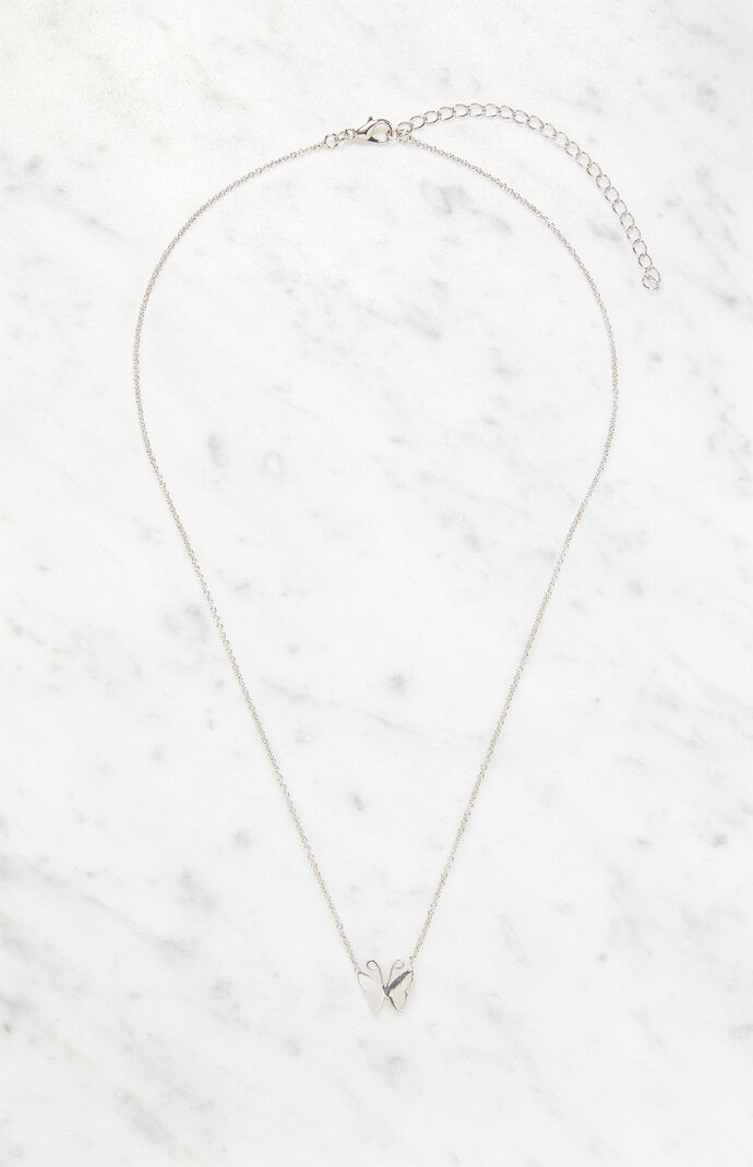 Single Butterfly Necklace