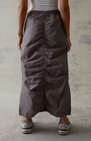 Cinched Front Midi Skirt image number 4