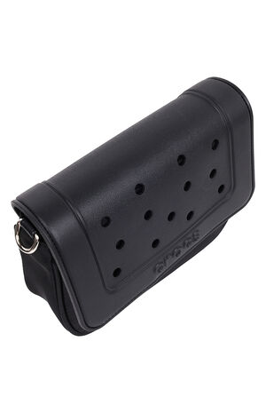 Black Classic Molded Crossbody Bag image number 6