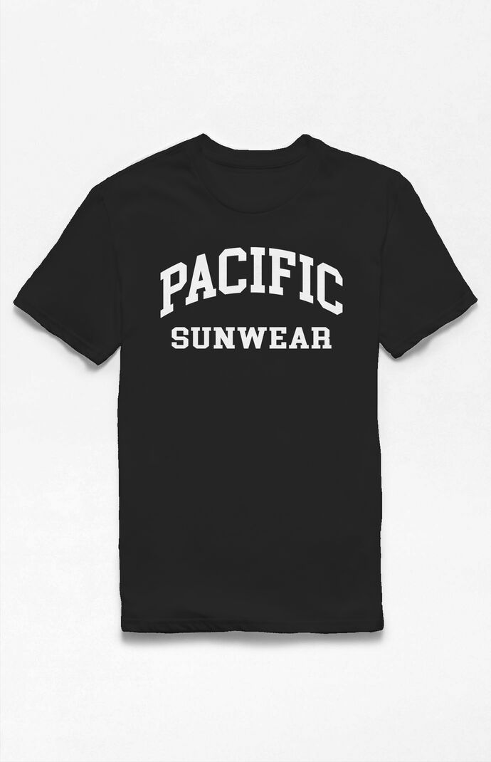 Black Collegiate Logo T-Shirt