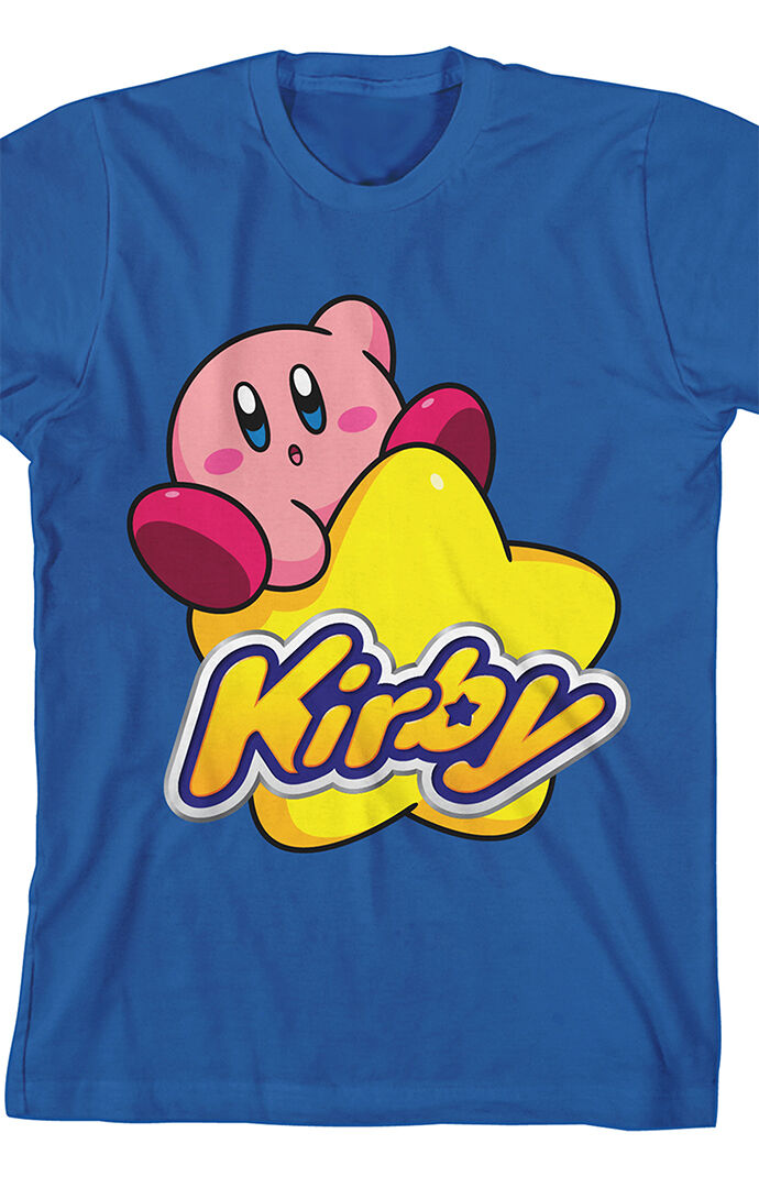 Kids kirby shirt best sale