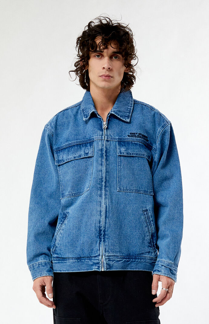 Pacsun mens on sale jean jacket