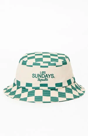 Plaid Tequila and Tennis Bucket Hat image number 1