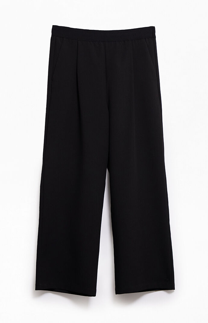 FIELD OF STUDY by Pacsun Black Kane Wide Leg Baggy Trousers