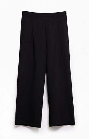 by Pacsun Black Kane Wide Leg Baggy Trousers image number 2